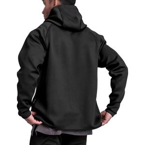 Outdoor Sports Gym Running Waterproof Half Zip Fleece Oversized Spandex/Polyester Blank Hoodie Digital Patch Sports <b>Jacket</b> Men - Product Image 5
