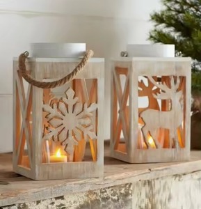 <b>Islamic</b> Ramadan Lanterns for <b>Gifting</b> Purpose Wooden Lanterns - Product Image 4