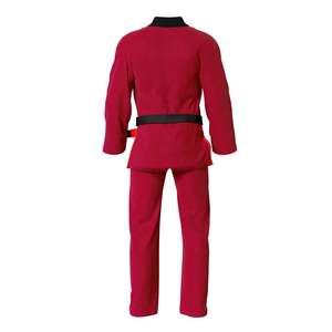 Conjunto de Taekwondo personalizable de alta calidad con cuello en V, ropa deportiva de arte marcial de algodón OEM para adultos con colores y logotipo personalizados - Product Image 2