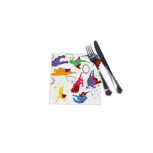 Servilletas con Impresión Digital de Superhéroes de 40x40cm, 240 Piezas, B2B - Product Image 1
