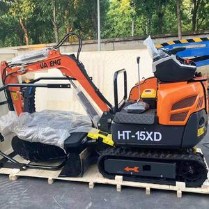 Mini Excavadora Hidráulica AM-12 con Motor EPA, Alto Momento de Carga, 1 Año de Garantía, Bomba Japonesa y Mini Retroexcavadora - Product Image 2