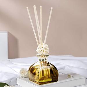 Bâtons de roseau naturel en rotin de luxe diffuseurs de parfum longueur personnalisée accessoire de décoration de bureau de salle de bain prêt à expédier - Product Image 5