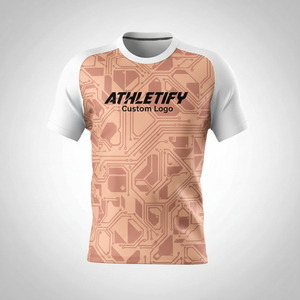 Camiseta de Fútbol Personalizada Premium para Hombre con Logotipo del Equipo y Números, Ropa Deportiva Cómoda para Partidos de Fútbol y Entrenamientos. - Product Image 1