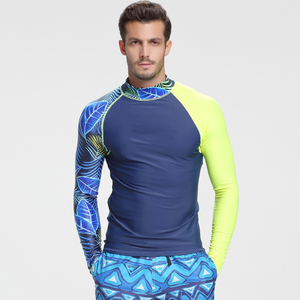 Top Quality <b>Swimming</b> Wear Rash Guard 2025 New Arrival Sublimation Printed Quick Dry <b>Swimming</b> Wear <b>Men's</b> Rash Guard Lightweight - Product Image 1