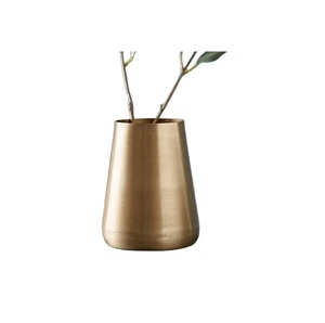 Table Decoration Aluminum Flower <b>Vase</b> Latest & Bottle Design Metal Copper Flower <b>Vase</b> Modern & Attractive Iron Brass Flower Vas - Product Image 2