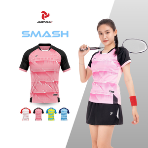 ชุดเสื้อแบดมินตันสำหรับผู้ชายผู้หญิงเสื้อฝึกซ้อมเสื้อกีฬาชน JP ชุดผ้าหรูหราออกแบบโลโก้ได้ตามต้องการ - Product Image 2