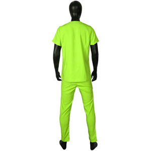 Blaze Fight Wear Classic Scrubs Conjuntos de uniformes Cuello alto Manga corta con un ajuste perfecto - Product Image 3