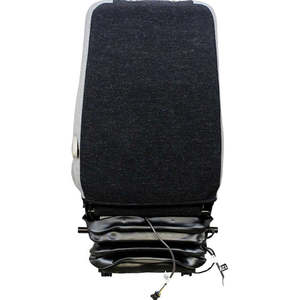 Siège de chargeur/compacteur/bouteur 12V robuste avec suspension pneumatique - Product Image 4