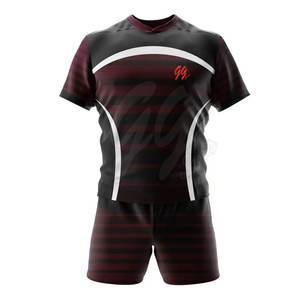 Uniformes de l'équipe professionnelle Maillots et shorts de rugby sublimés pour les adultes - Product Image 2