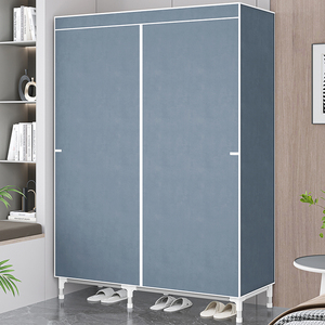 <span class=keywords><strong>Armadio</strong></span> Pieghevole <span class=keywords><strong>in</strong></span> <span class=keywords><strong>Tessuto</strong></span> Moderno ed Economico per Studenti con Porta Scorrevole per Soggiorno - Product Image 2