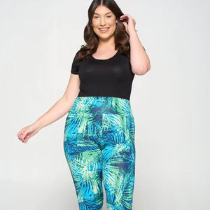 Wholesale Custom Logo & Colors High Waisted Workout <b>Tights</b> Pants Super Soft Gym Fitness Leggings for <b>Women</b> - Product Image 1