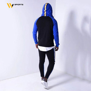 Conjunto Deportivo de Invierno de Dos Piezas para Hombre, de Alta Calidad, Transpirable, Resistente al Viento, con Logotipo Personalizado Estampado, para Adultos Activos - Product Image 4