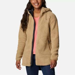 Fabricant de vêtements d'extérieur Streetwear Veste zippée en laine Sherpa à la mode Veste polaire Sherpa à imprimé personnalisé pour femmes - Product Image 2