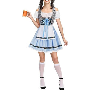 Nueva llegada estilo largo Dirndl blusa primavera Fest Tracheae Oktoberfest Halloween Dirndl bávaro Dirndl blusas para mujeres - Product Image 1