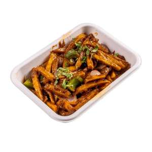 Assiettes Chaat Assiettes classiques biodégradables Bagasse Pani Puri Assiettes de canne à sucre jetables écologiques pour les fêtes - Product Image 5