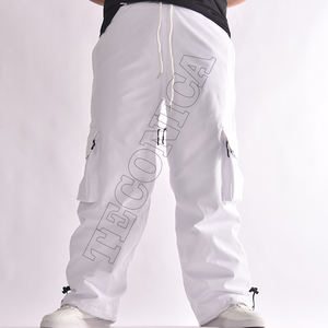 Nuevos pantalones de esquí OEM para Unisex, impermeables, a prueba de viento, transpirables, para snowboard de invierno, forro de nailon de poliéster alto, bolsillos duraderos - Product Image 2