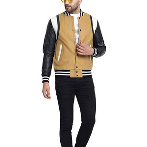 เสื้อแจ็คเก็ตวาร์ซิตี้ลำลองแบบยูนิเซ็กซ์สำหรับผู้ชาย ผลิตจากโพลีเอสเตอร์แบบซับลิเมชั่น พร้อมป้ายสั่งทำพิเศษ เสื้อแจ็คเก็ตบอมเบอร์แบบซับลิเมชั่น - Product Image 3