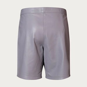 Shorts en cuir pour hommes de haute qualité prix de gros pas cher meilleurs produits de vente Shorts en cuir pour hommes - Product Image 6