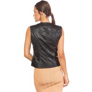 Chaleco de Cuero para Motocicleta para Mujer, Impermeable, Protector, con Logotipo Personalizado Impreso y Bordado, para Invierno - Product Image 5