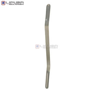 Espátulas Punta convexa 7mm y 9mm Instrumento quirúrgico de doble extremo Herramienta neuroquirúrgica de acero inoxidable de alta calidad Instrumento médico - Product Image 3