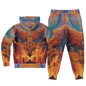 Nuevo chándal cortavientos de moda para hombre, raya reflectante de alta calidad sublimada para invierno, conjunto de patrón sólido transpirable 2026 - Product Image 4