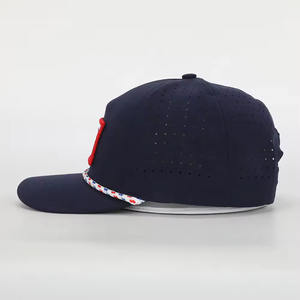 Chapeau Snapback à bord incurvé brodé de qualité hommes et femmes casquette de Baseball casquette de sport réglable chapeaux et casquettes de Golf avec Logo personnalisé - Product Image 3