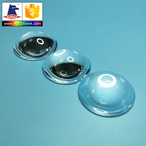 Optical Glass Focusing Aspherical Lens For Flashlight