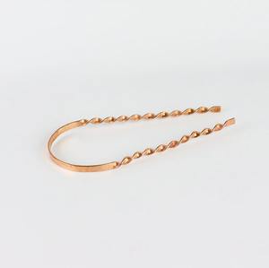 เครื่องทำความสะอาดลิ้นทำจากทองแดงบริสุทธิ์จาก100% สำหรับทำความสะอาดช่องปากที่ขูดลิ้นทำจากทองแดงเพื่อลมหายใจที่สดชื่น - Product Image 4