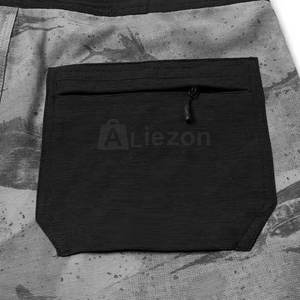 Short de pêche décontracté pour hommes Short de pêche d'aventure en tissu à séchage rapide avec cordon de serrage - Product Image 5