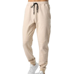 Top Selling <b>Mens</b> <b>Trouser</b> Custom Logo <b>Mens</b> Casual <b>Trousers</b> <b>Elastic</b> Waist Loose Fit Straight Leg Plain Jogger Sweatpants For <b>Mens</b> - Product Image 1