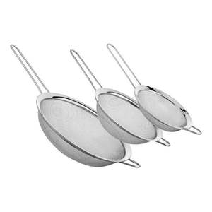 Colador de malla fina de acero inoxidable con mango sólido para tamizar té, café y uso en la cocina, Apto para lavavajillas - Product Image 4