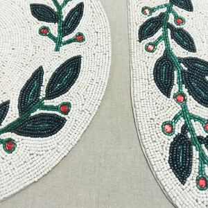 <b>Beaded</b> Table <b>Placemat</b> - Product Image 1