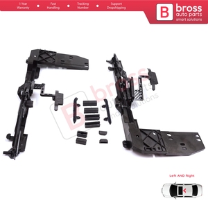 มุมยกซันรูฟแบบ BSR23-1ชุดซ่อมฟักพร้อมแผ่นเชื่อมต่อสำหรับ E คลาส W124 S124 C124 190 W201 1247800512 - Product Image 6