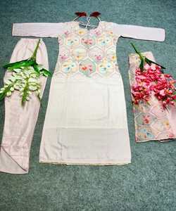 Kurtis-vestido de algodón para mujer, diseño anarkali, a la última moda, a bajo precio, con dupatta jackate, indio, venta al por mayor - Product Image 5