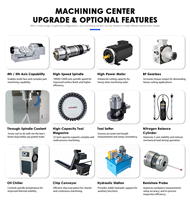 Machine de fraisage CNC à commande numérique à 3, 4 et 5 axes VMC1160 à prix bas et haute précision, centre d'usinage vertical VMC 1160 à vendre