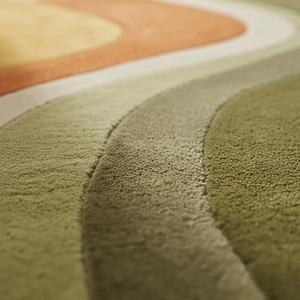 Indian Vintage 100% Wool Handwoven Bohemian Area <b>Rug</b> | Soft Hand Knotted Floor Carpet <b>for</b> Home Decor | Atv Factory Price - Product Image 3