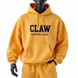 Conjunto personalizado con capucha Boxy Heavyweight Tech Fleece, chándal de gran tamaño con hombros caídos y piernas rectas - Product Image 5