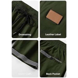 100% coton cordon taille été Jogging Shorts décontracté nouveauté OEM Service conception personnalisé vêtements pour hommes Shorts pour hommes - Product Image 4