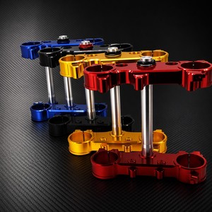 Colliers de fourche triple en aluminium CNC pour moto tout-terrain, motocross, <span class=keywords><strong>enduro</strong></span> – Kit de fixation de direction pour fourche avant - Product Image 6