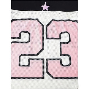 Uniforme de football américain personnalisé pour hommes, manches courtes, grande taille, surdimensionné, respirant, impression sur l'écran avant, vêtements de sport - Product Image 6