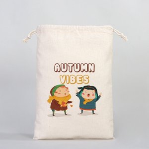 กระเป๋าผ้าแบบกำหนดเองได้ ขนาด 10 นิ้ว x 14 นิ้ว (25 ซม. x 35 ซม.) สำหรับใส่หูฟัง นาฬิกาอัจฉริยะ เสื้อผ้า นาฬิกา พิมพ์ลายสกรีน โลโก้แบบกำหนดเอง - Product Image 6