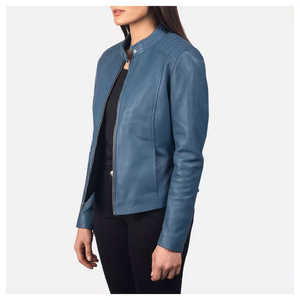 Vestes élégantes pour femmes Veste en cuir Vêtements d'extérieur pour dames Vestes de motard décontractées et à la mode OEM ODM Vente en gros en vrac - Product Image 6