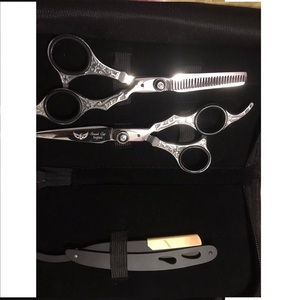 Ciseaux de coiffure professionnels originaux, ensemble de ciseaux de barbier amincissant, ciseaux de coupe de cheveux, ciseaux de Salon - Product Image 3