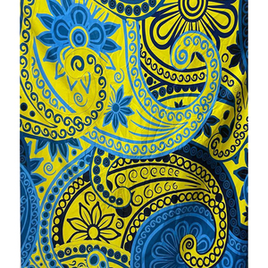 Henry Plumeria fleur Polyester tissu personnalisé nouveau Style polynésien tissu imprimé en gros nouveau tissu de lave de lave - Product Image 4