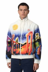 2025เสื้อวิ่งออกกำลังกายของผู้ชายผ้าโพลีเอสเตอร์100% เสื้อกันลมสำหรับกีฬากลางแจ้งฤดูหนาวดีไซน์ใหม่ - Product Image 3