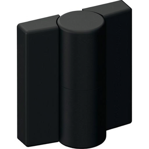 HEWI ดีพแบล็ค PA บานพับขวา DIN 52 มม. สูง x 47 มม. กว้าง สำหรับตะขอขนาดกว้าง 47 มม. - Product Image 3