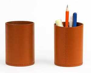 Étui à stylos Anwar Enterprises pour la maison ou le bureau, pour garder votre bureau bien rangé, porte-stylos rétro en cuir de qualité supérieure. - Product Image 3