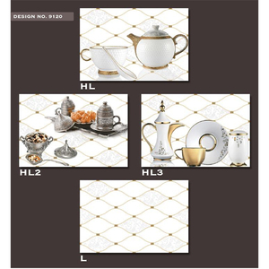 Carrelage mural 200x300mm Céramique Numérique Décoratif Cuisine Carrelage Mural Surligneur Série Blanc Lumière Carrelage pour Mur de Cuisine - Product Image 5