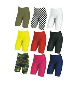 Short de sport Oxford respirant à séchage rapide pour femmes, taille haute, logo personnalisé, nœud chic élastique sportif pour la course à pied, style maigre - Product Image 1