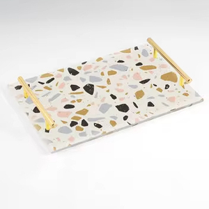 Plateau de service à usage nouveau Look de haute qualité pour dessus de Table de Noël décoratif avec plateau à poignée en gros - Product Image 1